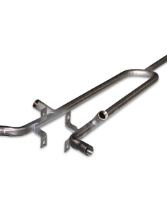 Tränkenrohr 1/2"AG Edelstahl 4 Abgänge Mast über Trennwand